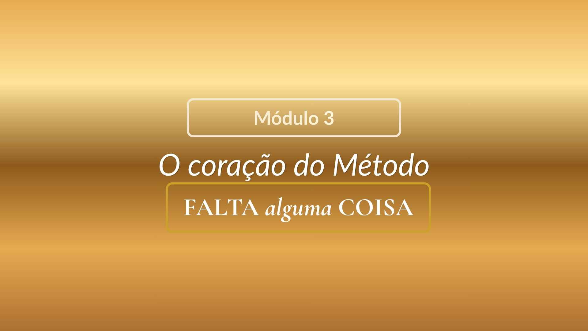 Capa do Módulo 3